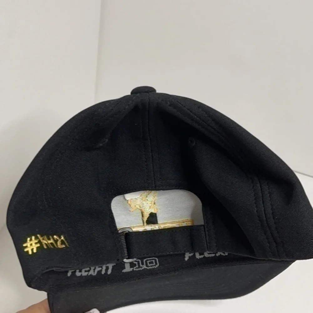 FLEXFIT HIPHOP21 BLACK/GOLD VELCRO CAP❗️